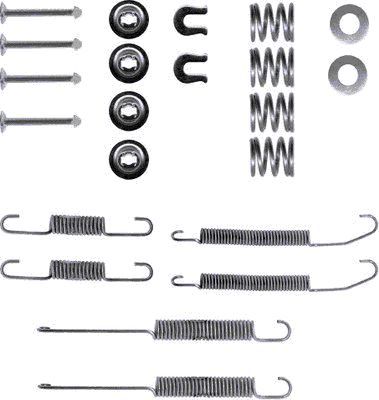 HELLA PAGID Комплектующие, тормозная колодка 8DZ 355 200-271